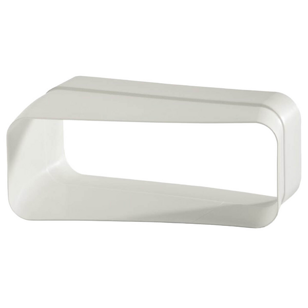 Novy Flat Exhaust Duct Bend - 15 Degrees 1906418