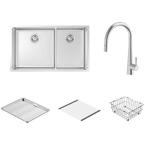 Abey 1 and 3/4 Bowl Sink Pack MOA420DTPK