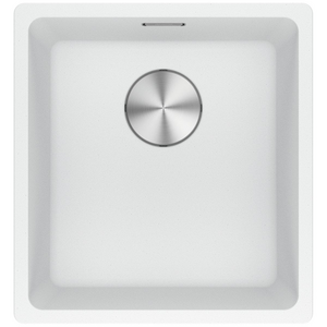 Franke Maris 370mm Single Bowl Undermount Sink Polar White