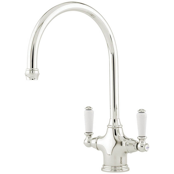 Shaws by Perrin & Rowe Ribble Kitchen Mixer Nickel AUSH4460NIWPC-3