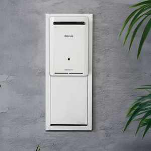 Rinnai White Lockable Recess Box RBOX04LW