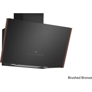 NEFF 90cm Inclined Canopy Rangehood Flex Design Brushed Bronze