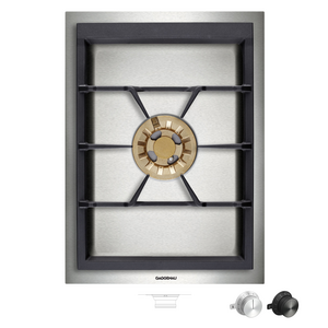 Gaggenau 38cm 400 Series Vario Natural Gas 1 Burner Cooktop - Stainless Steel VG415215AU