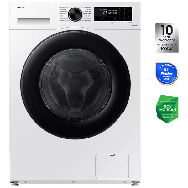 Samsung 11kg Smart Front Load Washer White WW11CGCOADAESA