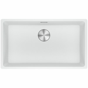 Franke Maris 720mm Single Bowl Flushmount Sink Polar White