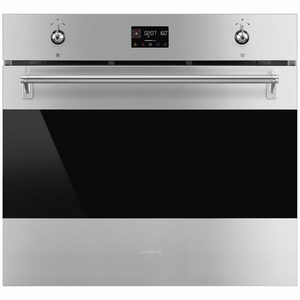 Smeg 76cm Stainless Steel Classic Pyrolytic Oven SOPA3302TPX