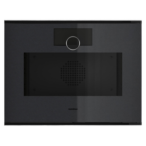 Gaggenau 60cm Minimalistic Series Compact Built-In Combi-Steam Oven Right Hinge - Onyx GS270100