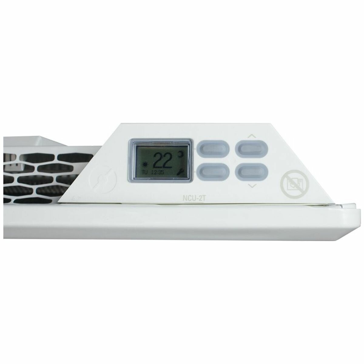 Nobo 750W Panel Heater with Timer, Thermostat u0026 Castors NTL4T07-FS40 |  Winning Appliances