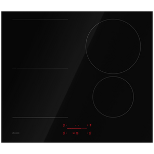 ASKO 60cm 4 Zone Bridge Induction Cooktop - Black
