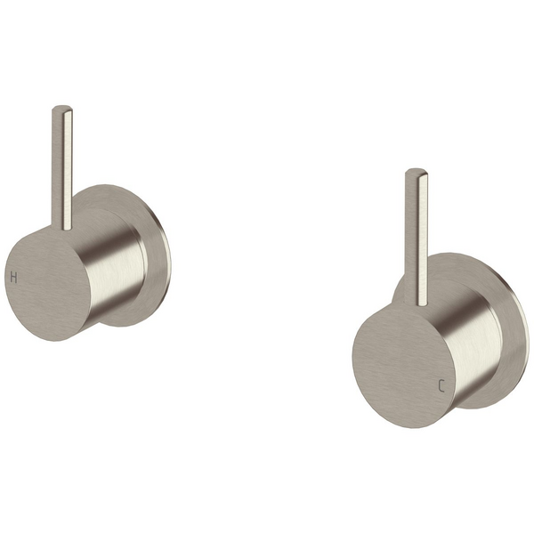 Sussex Taps Virgo Wall Top Assembly LUXPVD Brushed Oyster Nickel VGWTA01-51