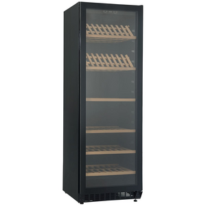 Cantina 116 Bottle Single Zone Wine Cabinet Black CCWIS116B