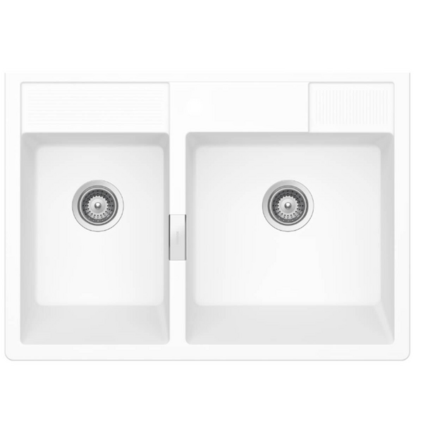 Abey Schock Kallio 1 & 1/3 Bowl Sink Day KM-175D