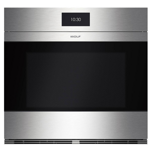 WOLF M Series Contemporary 76cm Built-In Single Oven - Black ICBSO3050CMS