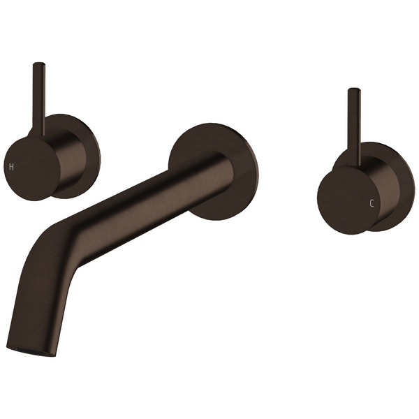 Sussex Taps Virgo Wall Basin or Bath Set 250mm Living Rustic Iron VGWBBS25001-20