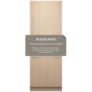 Fisher & Paykel Series 11 449L Integrated Bottom Mount Column Refrigerator Right Hinge