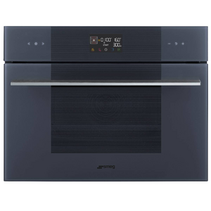 Smeg Linea Compact Speed Oven - Neptune Grey SOA4102M1G