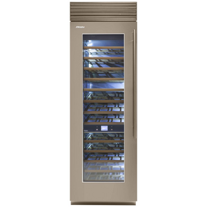 Fhiaba 75cm X-PRO Column Wine Cellar Left Hinge Pearl Silver