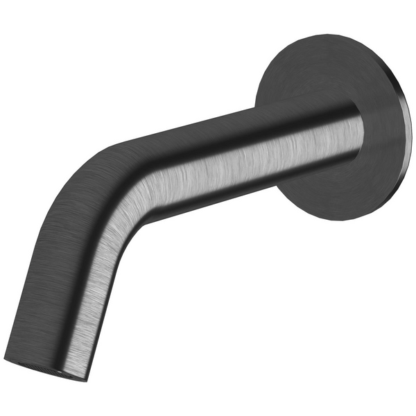 Sussex Taps Virgo Wall Basin or Bath Outlet 150mm LUXPVD Brushed Smoke Gunmetal VGWBBO15001-54