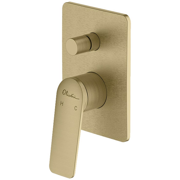 Oliveri Paris Diverter Mixer - Classic Gold PA101503CG
