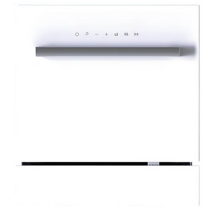 Artusi 60cm Built-in Dishwasher White Glass