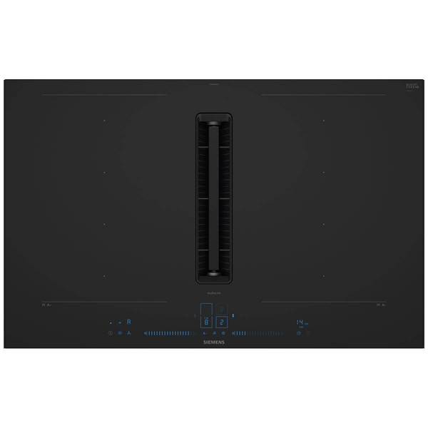 Siemens iQ700 80cm Induction Cooktop with Downdraft Rangehood EX87BNX68E