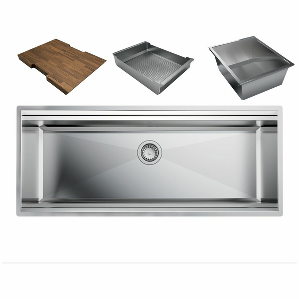 Artinox Layer 104 Workstation Sink with Accessories LACCSBR104