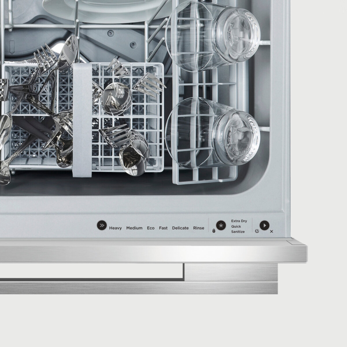 Fisher and Paykel Built-In Tall Double Drawer Dishwasher with 14 Place  Settings in EZKleen Stainless Steel