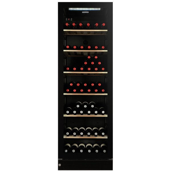 Vintec 170 bottle store wine storage cabinet v190sg2ebk