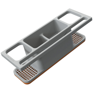 The Galley Lower Tier Wash Caddy Gray Resin WC-06-L-GR