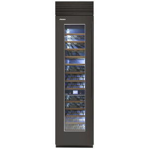 Fhiaba 60cm X-PRO Dual Zone Wine Cellar Left Hinge Titanium