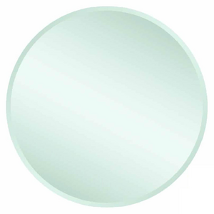 Thermogroup Ablaze 700 Kent Round 18mm Bevel Edge Bathroom Mirror with Hangers KR7070HN