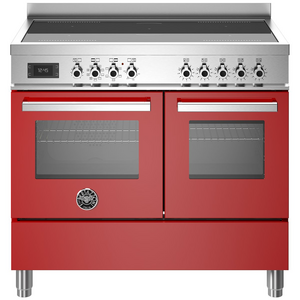 Bertazzoni 100cm Rosso Induction Freestanding Double Oven