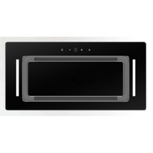 Schweigen 60cm Undermount Black Rangehood BGUM6B