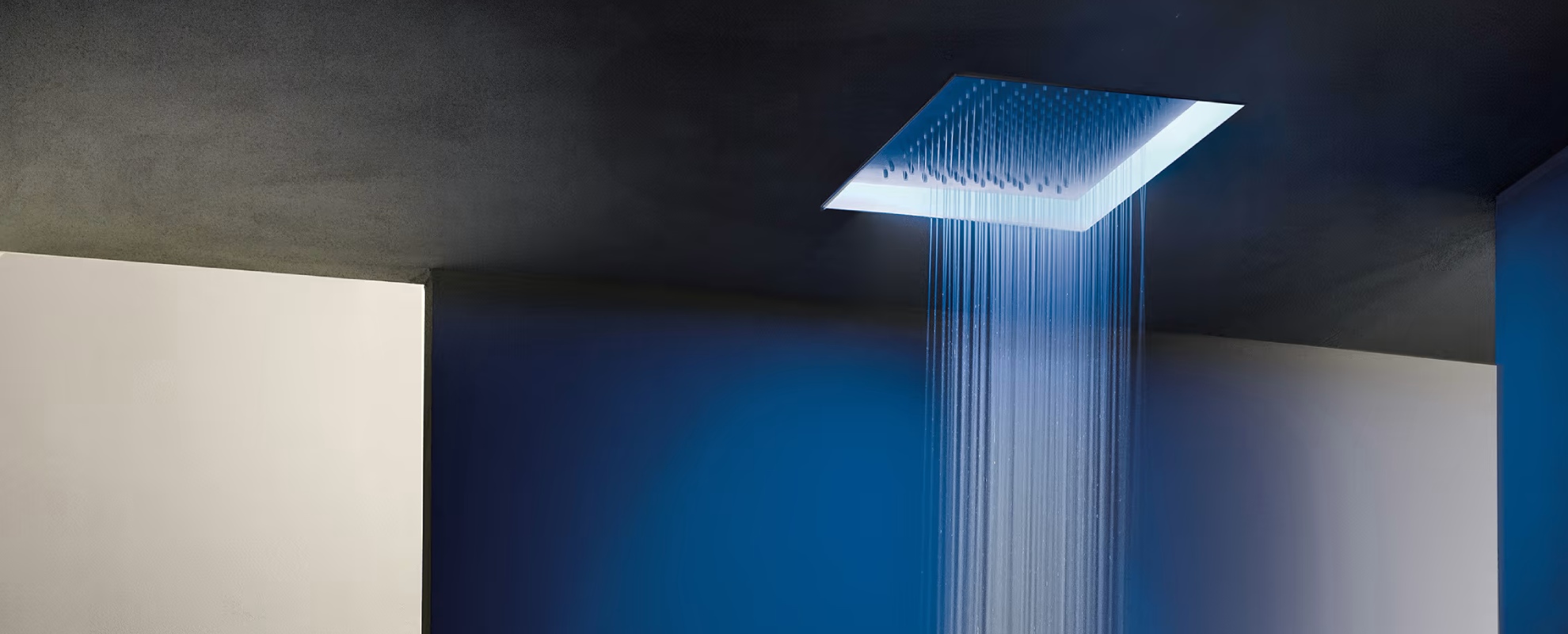 Sensational showering from above