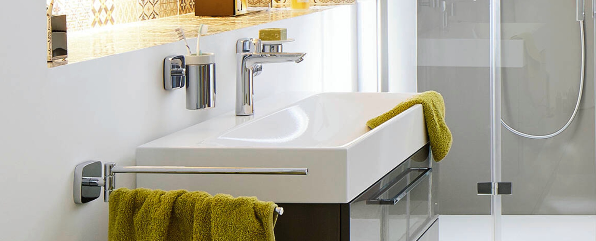 Tantalising tumblers and toothbrush holders