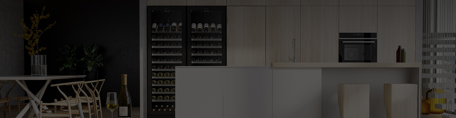 Vintec integrated wine fridge online