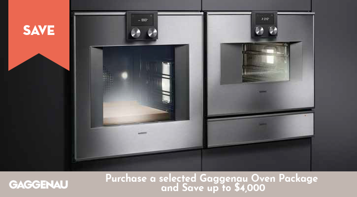 Purchase a selected Gaggenau Oven Package and Save up to $4,000