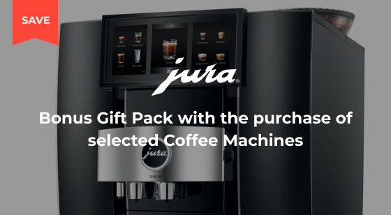 Bonus Gift Pack With Selected Jura Coffee Machines