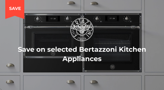 Purchase selected Bertazzoni Kitchen Appliances and Save