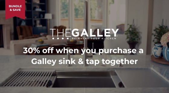 30% off when you purchase a Galley Sink & Tap together