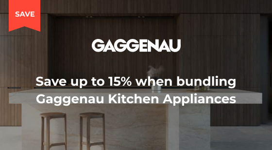 Purchase selected Gaggenau Kitchen appliances as a bundle and Save up to 15%