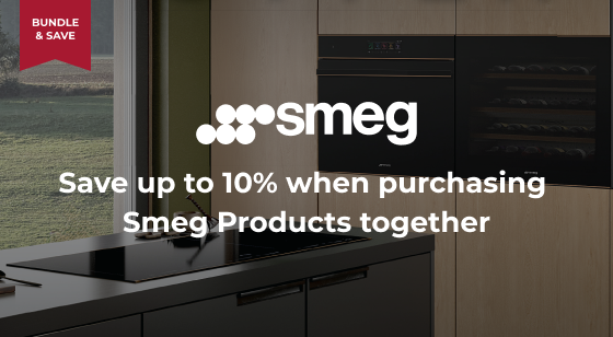 Purchase selected Smeg Appliances together and Save up to 10%