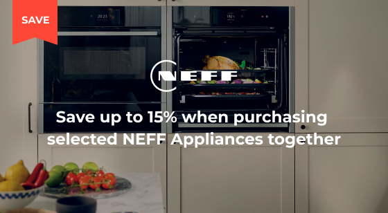 Purchase selected NEFF Appliances together and Save 15%