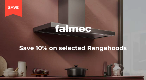 Purchase selected Falmec Rangehoods and Save 10%