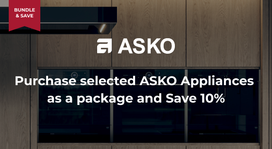 Purchase ASKO Kitchen Appliance Packages and Save 10%