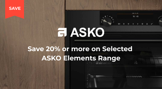 Save 20% or more on select ASKO End of Line Appliances