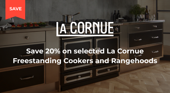 Purchase a selected La Cornue Freestanding Cooker or Rangehood and Save 20%