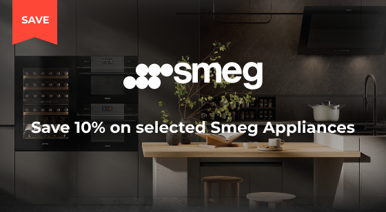 Purchase selected Smeg Appliances and Save up to 10%