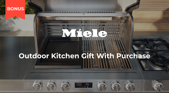 Outdoor Kitchen Gift with Purchase Promotion