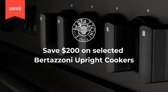 Purchase selected Bertazzoni Master Series Upright Cooker and Save $200